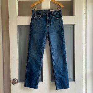 AG Denim Saige | High Rise Straight